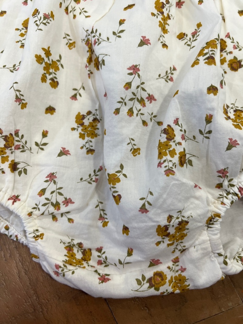 Little Cotton Clothes Golden Floral Shorts Bummies Bloomers 5-6 Years Nwt — image 2 of 6